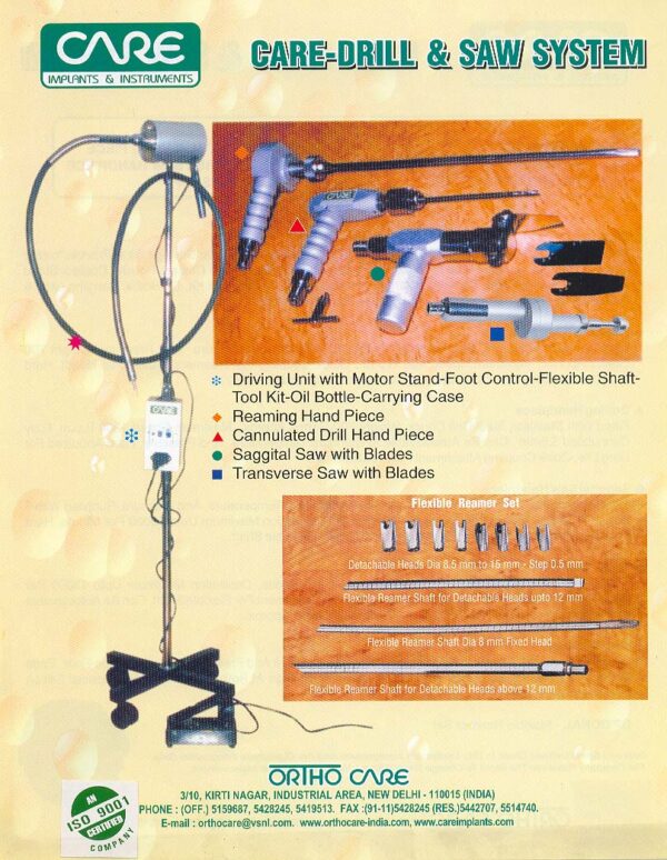 ELECTRIC DRILL AND SAW SYSTEM