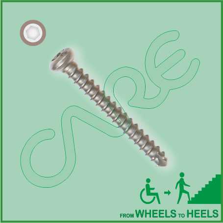 Cortical Screw, Dia - 2.7mm - Self Tapping